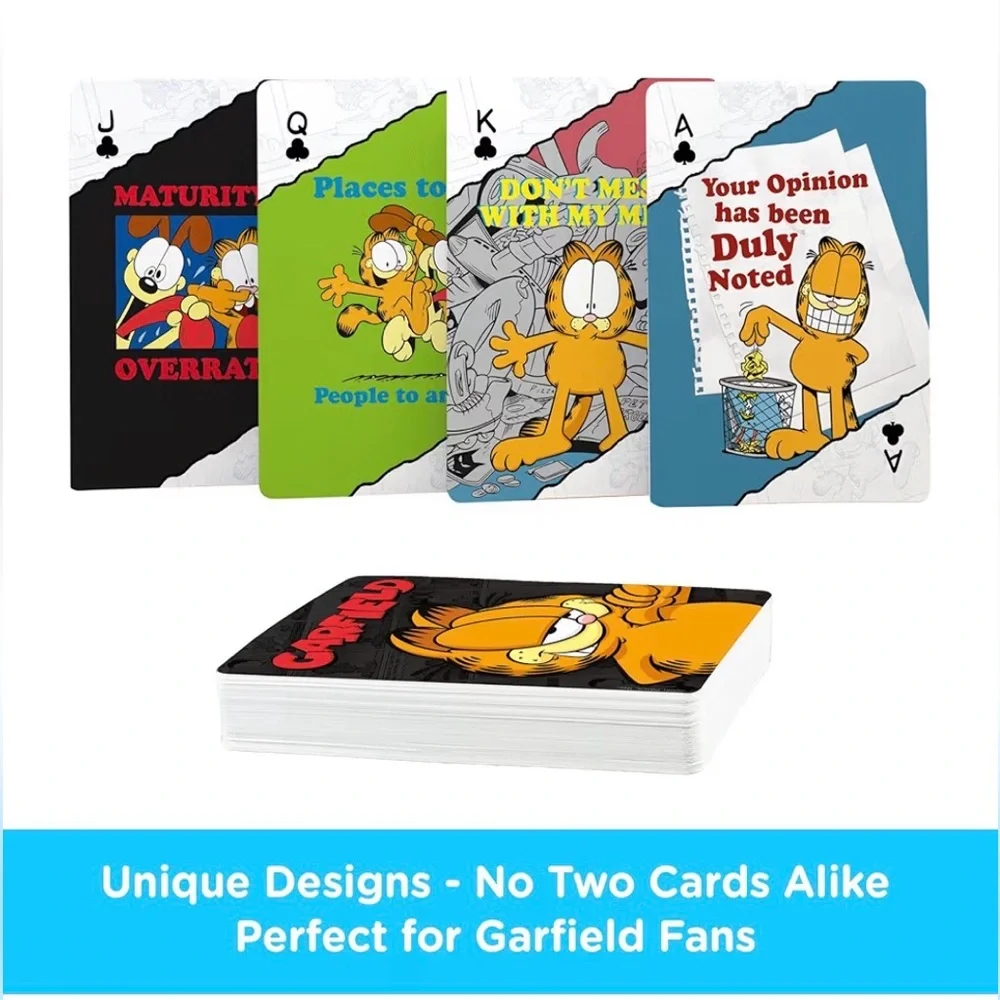 Garfield Playing Cards - Orange and Black - Picture 3 of 6